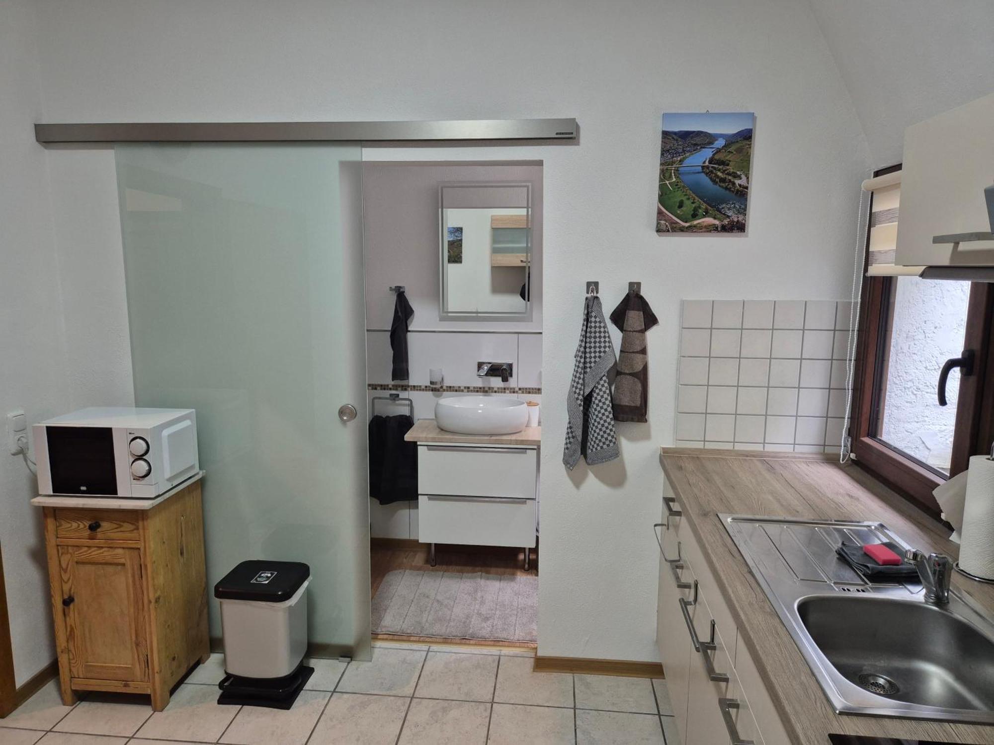 Ehemaliges Winzerhaus Cochem Apartment Ruang foto